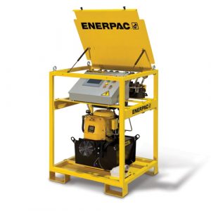 • Hệ thống bơm thủy lực nâng hạ đồng bộ Enerpac EVOB