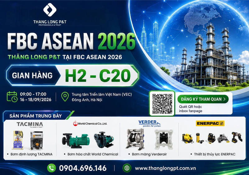 Thư mời tham quan gian hàng Thăng Long P&T tại Triển lãm FBC 2026